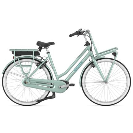 Vélo de ville électrique Gazelle Miss Grace C7 HMB (2023)-vert1