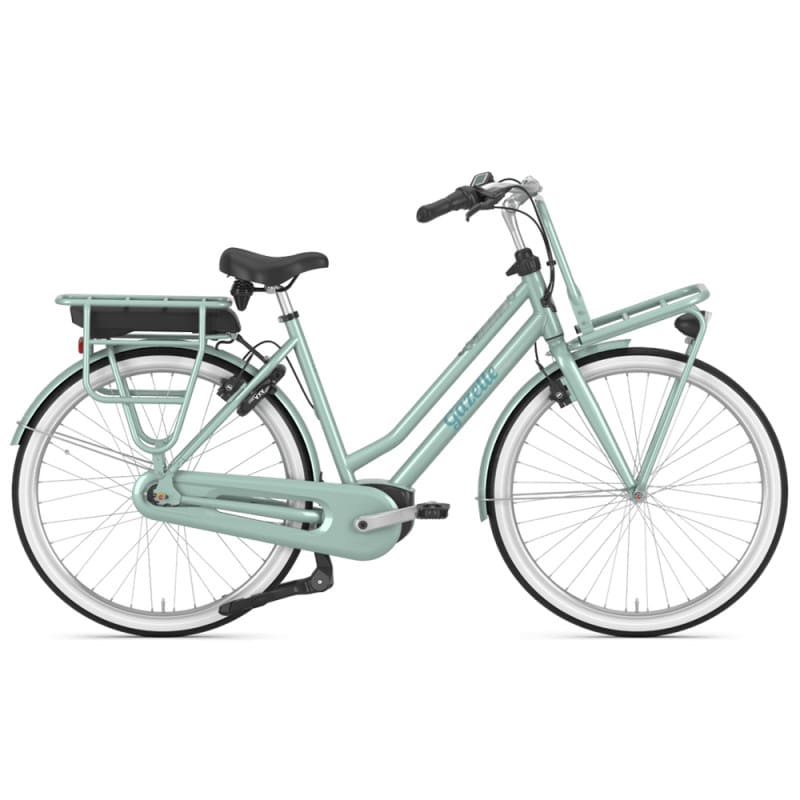 Vélo de ville électrique Gazelle Miss Grace C7 HMB (2023)-vert1
