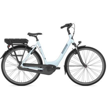 Vélo de ville électrique Gazelle Paris C7 HMB-bleu clair