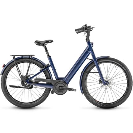 Vélo de ville électrique Moustache Lundi 27.6 - 500 Wh-Bleu