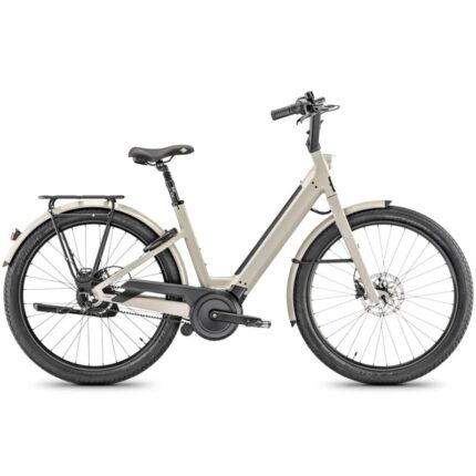 Vélo de ville électrique Moustache Lundi 27.6 - 500 Wh-Gris