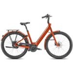Vélo de ville électrique Moustache Lundi 27.6 - 625 Wh-Rouge