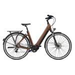 Vélo de ville électrique O2feel iSwan 6-marron