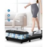 Tapis de Marche Portable DSKEUZEEW Walking Pad Noir - Vitesse 1-8 km/h - Moteur 2.5HP - Écran LCD - Télécommande – Image 5