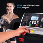 Tapis de course Serenelife compact - Inclinaison manuelle - 12 modes - LCD 8 cm - Bluetooth - Pliable – Image 4