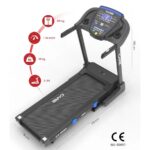 Tapis de course connecté - Care CT-5584 -18 km/h - Moteur 1.5CV - KINOMAP - Pliable – Image 3
