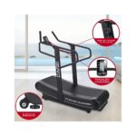 Tapis de course professionnel - Care Curve-runner- Surface 160x44cm - 135 kg - 7 fonctions - Console intégrée – Image 4