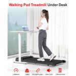 Tapis de marche Rattantree Walking Pad Noir - 5 couches amortissantes - Fonction course et marche - Silencieux – Image 6