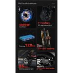 Boyueda S3-11 - Trottinette électrique - Moteur 6000W - Pneus 11 pouces - Vitesse max 85 km/h, 120 km d’Autonomie – Image 5