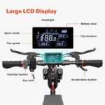 ISCOOTER iX4 Trottinette électrique - Moteur 800W - Vitesse max 45 km/h - Autonomie 45 km - Pliable - Roues 10" – Image 6