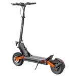 Joyor S10-S-Z - Trottinette pliable - 2000W - Vitesse max 65 km/h - 85 km d'autonomie - Pneus tout-terrain 10" - Double moteur - Noir – Image 3