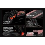 Joyor T10 : Trottinette Électrique Tout-Terrain 2000W - Autonomie 75 km - Double Moteur & Freins Hydrauliques – Image 6