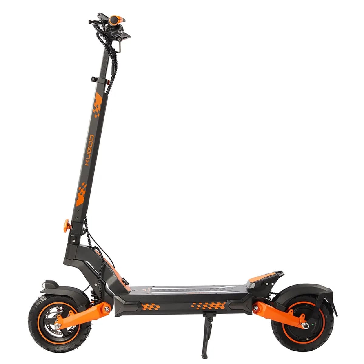 KUGOO F3 Plus - Trottinette électrique - Moteur 1000W - Vitesse 50 km-h - Autonomie 80 km - Pneus tout-terrain - Freins à disque KUGOO-F3-Plus-Trottinette-electrique-Moteur-1000W-Vitesse-50-km-h-Autonomie-80-km-Pneus-tout-terrain-Freins-a-disque