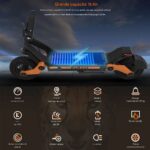 Kukirin G3 Adventurers – Scooter Électrique Tout-Terrain 1200W, 60 km d'Autonomie – Image 3