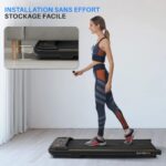 Serenelife - Tapis de course motorisé - 2,5 CV - 1-8 km/h - Surface 100 x 42 cm - Absorption des chocs – Image 5