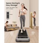 Tapis de Course Urevo U1 - Moteur 2,25 CV, Surface 42x125 cm, Charge Maximale 120 kg, Écran LED – Image 4