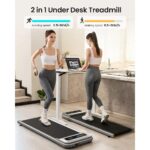 Tapis de Course Urevo U1 - Moteur 2,25 CV, Surface 42x125 cm, Charge Maximale 120 kg, Écran LED – Image 5