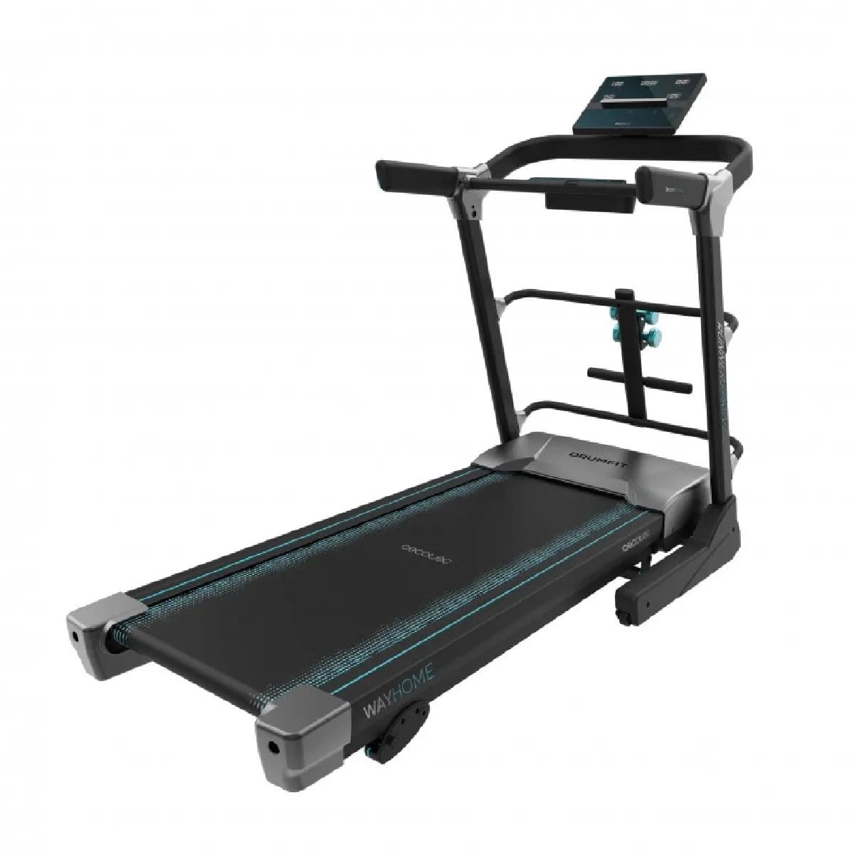 Tapis de course Cecotec DrumFit WayHome 1800 Runner Sprint - Pliable - 2200 W - 1-18 km-h - 12 programmes Tapis-de-course-Cecotec-DrumFit-WayHome-1800-Runner-Sprint-Pliable-2200-W-1-18-km-h-12-programmes
