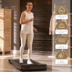 Tapis de marche bureau Sparraw Deskwalk360 – Ultra-fin (12 cm), silencieux et pliable – Image 3