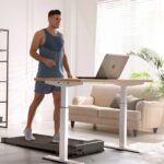 Tapis de marche bureau Sparraw Deskwalk360 – Ultra-fin (12 cm), silencieux et pliable – Image 5