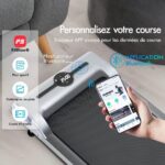 Tapis de marche électrique Black Lord SL9 - 2.2 CV - Affichage LED - Bluetooth - Texturé antidérapant – Image 4
