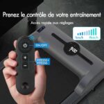 Tapis de marche électrique Black Lord SL9 - 2.2 CV - Affichage LED - Bluetooth - Texturé antidérapant – Image 5