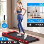 Tapis de marche électrique Black Lord SL9 - 2.2 CV - Structure robuste - Écran LED - Bluetooth intégré - Rouge – Image 3