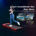 Tapis de marche électrique Black Lord SL9 - 2.2 CV - Structure robuste - Écran LED - Bluetooth intégré - Rouge – Image 6