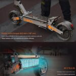 Trottinette électrique pliable kukirin g2 2025 - Moteur 800w 48 v 15,6 ah pneu 10 pouces  - vitesse maximale 45 km/h -  Autonomie 55 km – Image 4