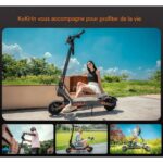 Trottinette électrique pliable kukirin g2 2025 - Moteur 800w 48 v 15,6 ah pneu 10 pouces  - vitesse maximale 45 km/h -  Autonomie 55 km – Image 6