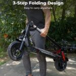 Trottinette Électrique isinwheel GT1 – 800W, 45 km/h, Autonomie 45 km – Suspension Double, Pneus 10" Tout-Terrain – Image 6