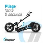 Trottinette Électrique BEEPER Cross FX1600 – 1600W – 40 km/h – Autonomie 40 km – Tout-Terrain – Image 3