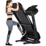 Zipro Pacemaker iConsole+ - Tapis de Course Électrique - Vitesse 1-18 km/h - 99 Programmes - Pliable - Bluetooth – Image 4