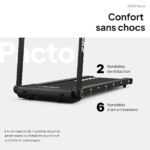 Zipro Pacto iConsole+ Tapis de course compact - Moteur 2.5 CV - Vitesse 1 à 16 km/h - Écran tactile – Image 5