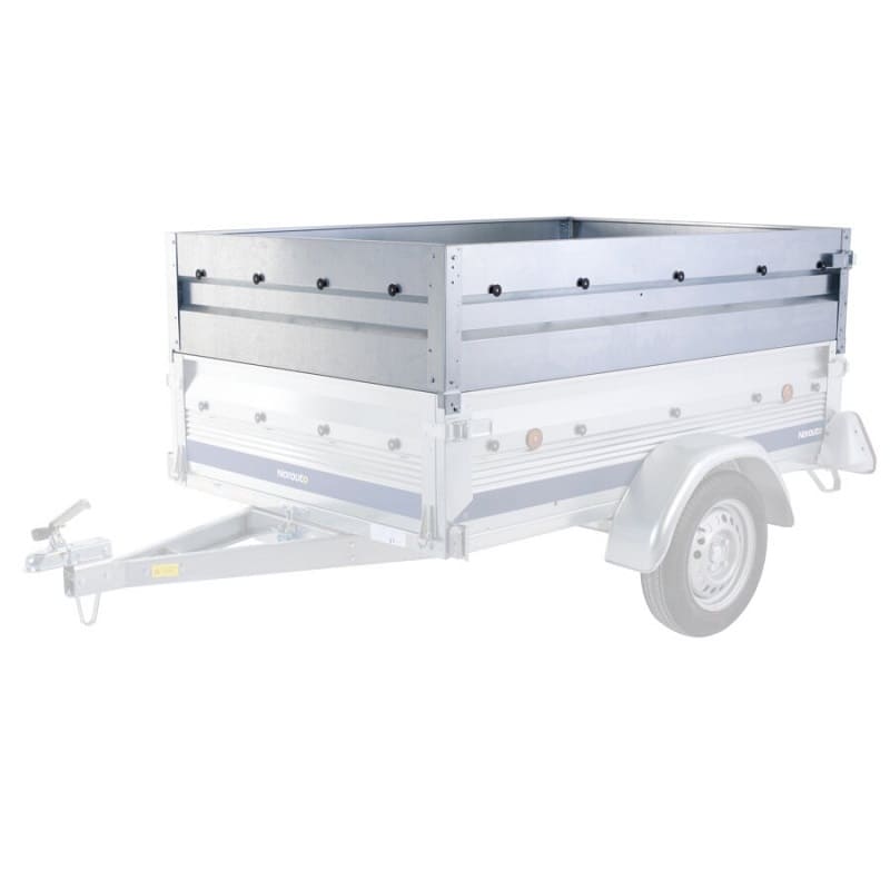 Kit de 4 ridelles en acier galvanisé pour remorque NORAUTO Regular 200 – Double volume de chargement Kit-de-4-ridelles-en-acier-galvanise-pour-remorque-NORAUTO-Regular-200-–-Double-volume-de-chargement