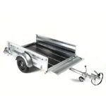 Ridelles et Rehausses Pleines Acier pour Remorque NORAUTO MODULAR – Hauteur +40 cm – Image 4