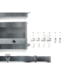 Ridelles et Rehausses Pleines Acier pour Remorque NORAUTO MODULAR – Hauteur +40 cm – Image 5