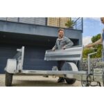 Ridelles et Rehausses Pleines Acier pour Remorque NORAUTO MODULAR – Hauteur +40 cm – Image 10