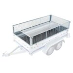 Rehausse Grillagée à Clip 256 x 134 cm – Hauteur 40 cm – Extension robuste pour remorque Norauto – Image 3