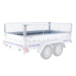 Rehausse Grillagée à Clip 230 x 130 cm - 40 cm de Hauteur - Compatible Remorques NORAUTO – Image 5