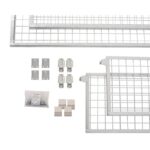 Rehausse grillagée à clip 200 x 120 cm – Hauteur 40 cm pour remorque NORAUTO – Image 6