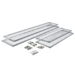 Rehausse grillagée à clip 200 x 120 cm – Hauteur 40 cm pour remorque NORAUTO – Image 7