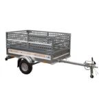 4 Réhausses Grillagées 50 cm pour Remorque Pliable WT150BF / WT175BF – Image 3