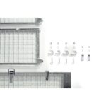 4 Rehausses Grillagées NORAUTO MODULAR – Hauteur +40 cm – Acier Galvanisé – Image 6