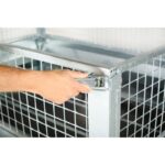 4 Rehausses Grillagées NORAUTO MODULAR – Hauteur +40 cm – Acier Galvanisé – Image 7