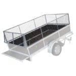 4 Rehausses Grillagées pour Remorque DBD TRIGANO 1 Essieu – Hauteur +40 cm – Image 4