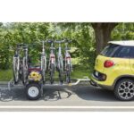 Remorque porte-vélos 6 places MOTTEZ A356S avec rangement bagages – robuste et anti-corrosion – Image 3