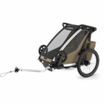 Thule Remorque Vélo pour 1 Enfants – Chariot Cross 2 Single – faded khaki – Image 10