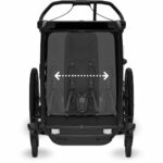Thule Remorque Vélo pour 2 Enfants – Chariot Sport 2 Double – noir – Image 6