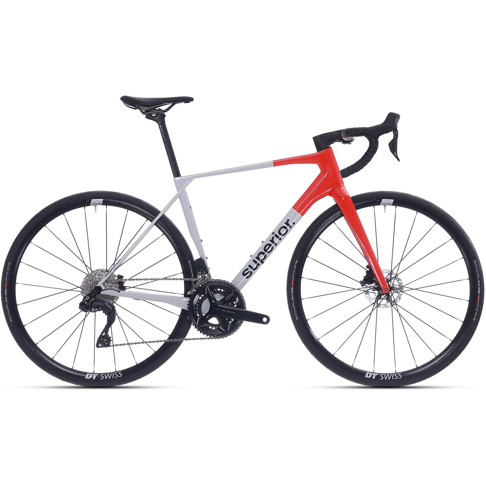 Vélo de Gravel Supérieur X-Road 9,5 GF 700CX54CM Gris Orange Rouge Vélo de Gravel Supérieur X-Road 9,5 GF 700CX54CM Gris Orange Rouge